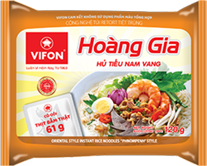 Hoang Gia Oriental Style Instant Rice Noodle – Phnom Penh Style 120g