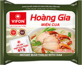 Hoang Gia Instant Bean Thread With Crab 105g