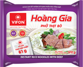 Hoang Gia “Pho” With Beef 120g (Real Meat)