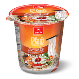 Vietnamese Style Sour & Spicy Instant Rice Noodles 60g