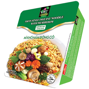 Asian Style Instant Noodles With Shiitake Mushroom 90g