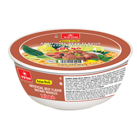 Asian Style Artificial Beef Flavor Instant Noodles 85g