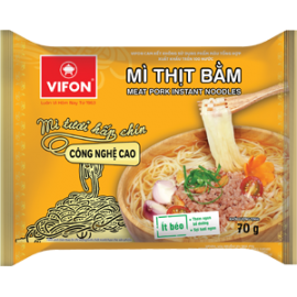 Instant Noodles With Mixed Pork Flavor