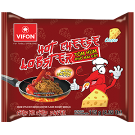 Asian Style Hot Cheese Lobster Flavor Instant Noodles 115g