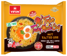 Hot Salted Egg Instant Noodles 105g