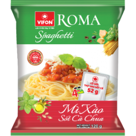 Roma Spaghetti Fried Noodles Pack (With Meat) 120g