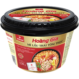 Hoang Gia Instant Noodle Thai Hotpot With Real Pork 130g