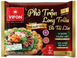 Phở Trộn Long Triều Bò Tái Lăn 90g