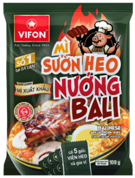 Mì Sườn heo nướng Bali 100gr