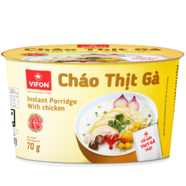 Cháo thịt gà tô70g