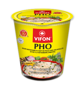 VIFON Vietnamese Style Instant Rice Noodles Soup Chicken Flavour (hot) CUP PHO