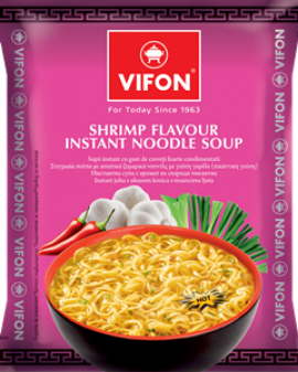 VIFON Shrimp Flavour Instant Noodles Soup 60gr x 24 bags