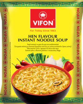 VIFON Hen Flavour Instant Noodles Soup 60gr x 24 bags