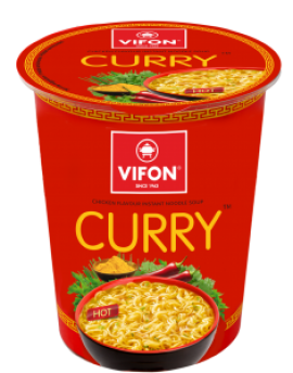 Curry Chicken Flavour Instant Noodle Soup 60G