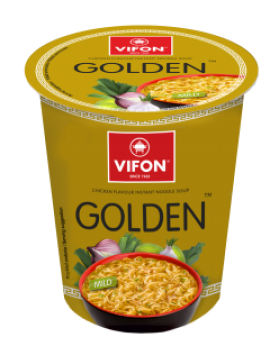 Vifon Golden Chicken Flavor Instant Noodles 60G