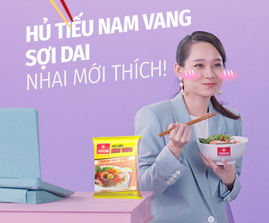 Hủ Tiếu Nam Vang VIFON: Sợi dai, nhai mới thích